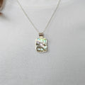 Abalone Shell Statement Necklace Pendant