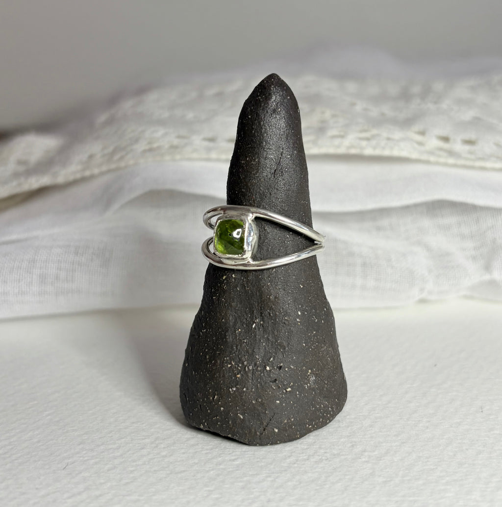 Peridot Ring | Size 8 / Size P 1/2