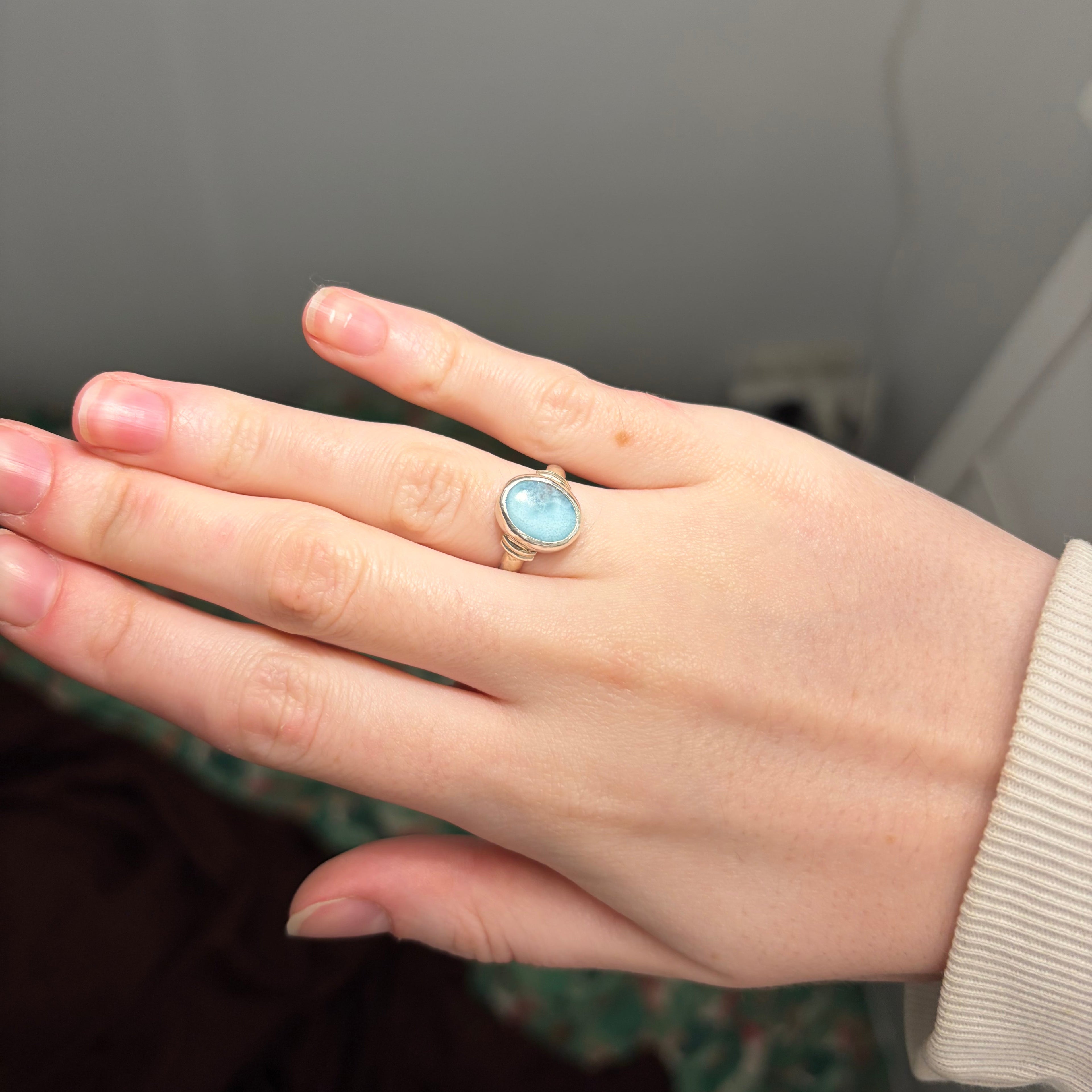 Larimar Ring | Size 5.5 / Size