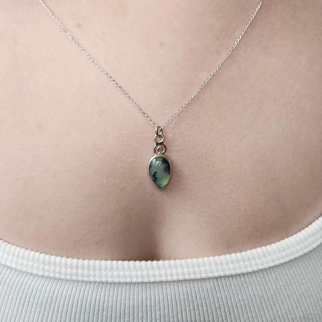 Peruvian Opal Necklace Pendant