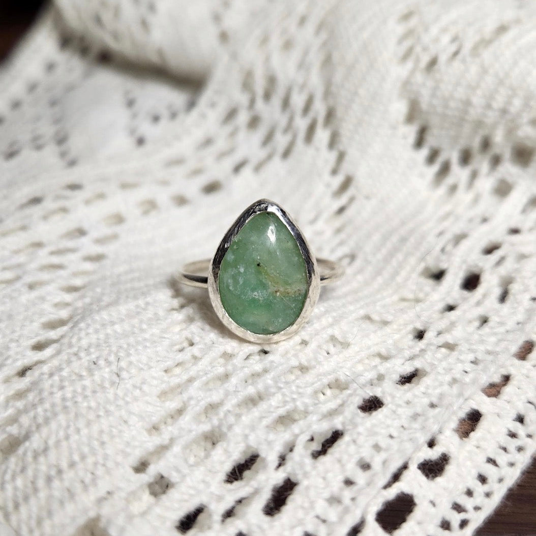 Peruvian Opal Ring | Size 9 / Size R 1/2