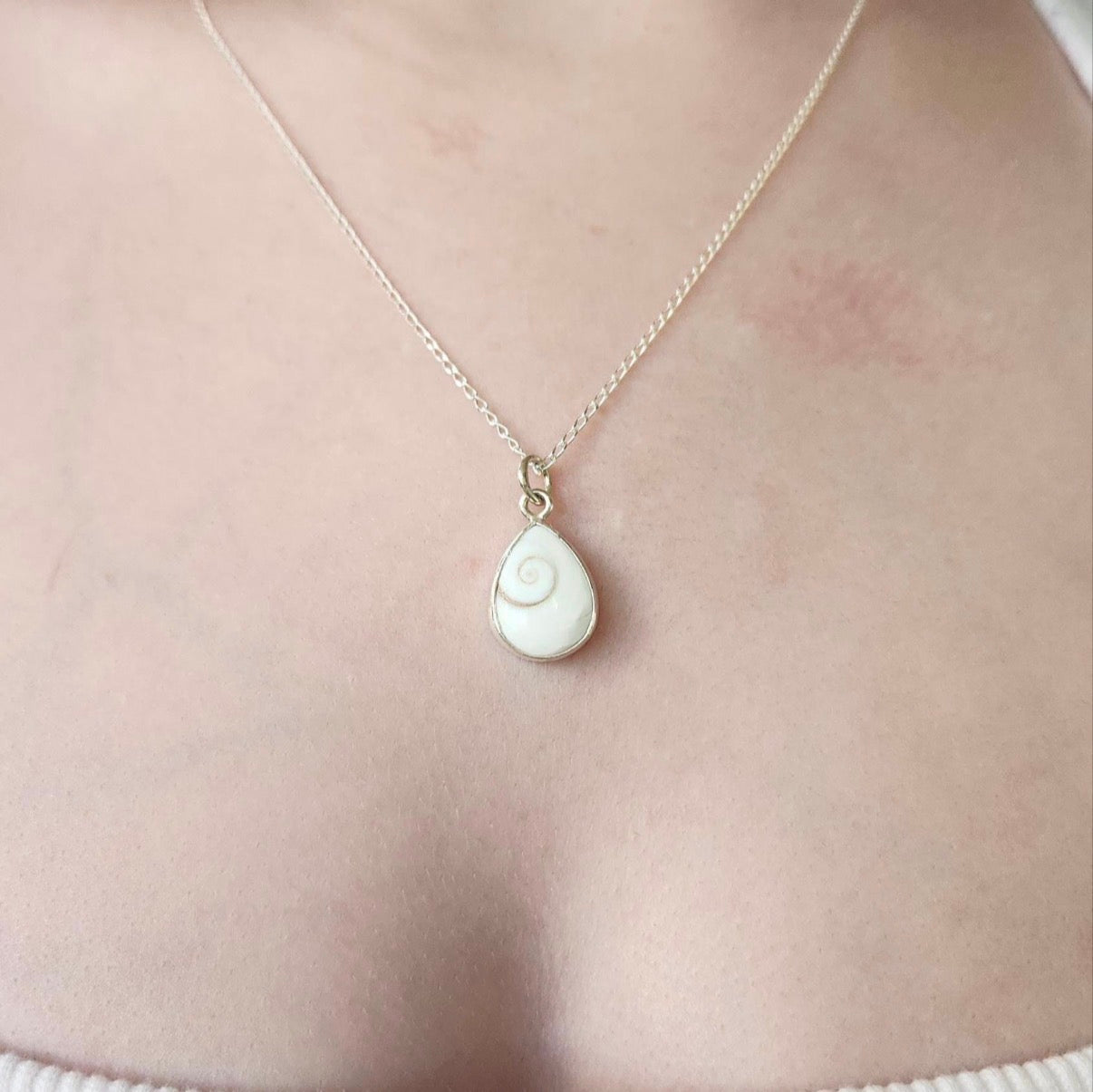 Shiva Eye Shell Necklace Pendant