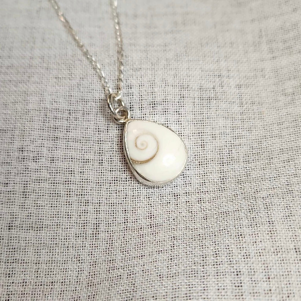 Shiva Eye Shell Necklace Pendant