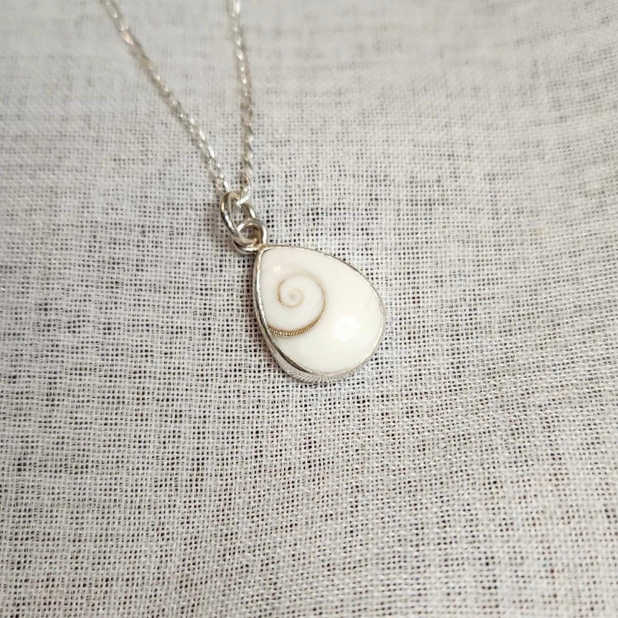 Shiva Eye Shell Necklace Pendant