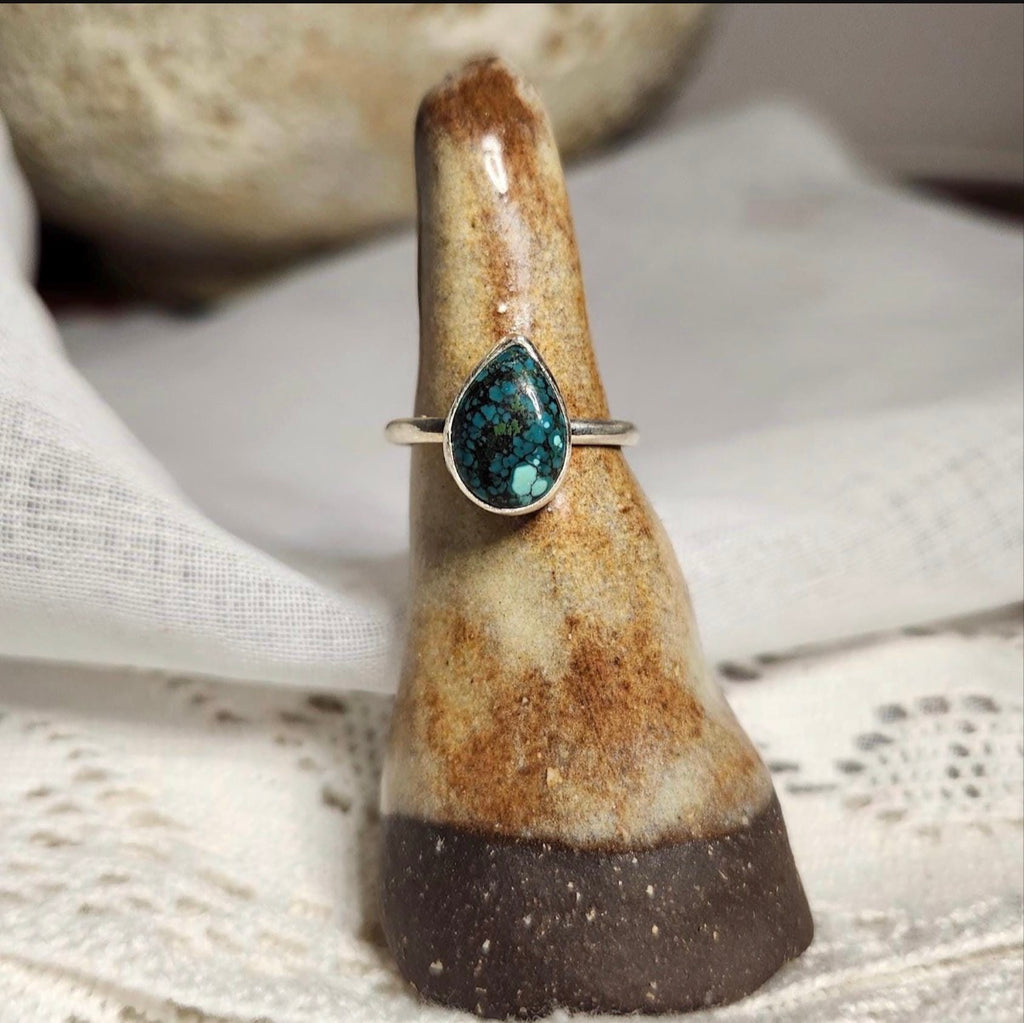 Turquoise Ring | Size 7.5 / Size O 1/2