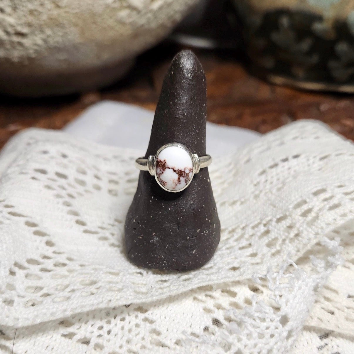 Wild Horse Jasper Ring | Size 10 / Size T 1/2