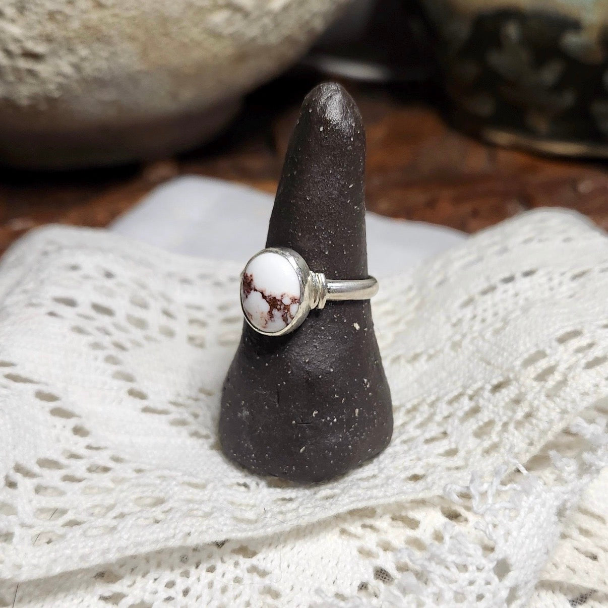 Wild Horse Jasper Ring | Size 10 / Size T 1/2