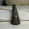 Spiral Silver Ring | Size 9 / Size R 1/2