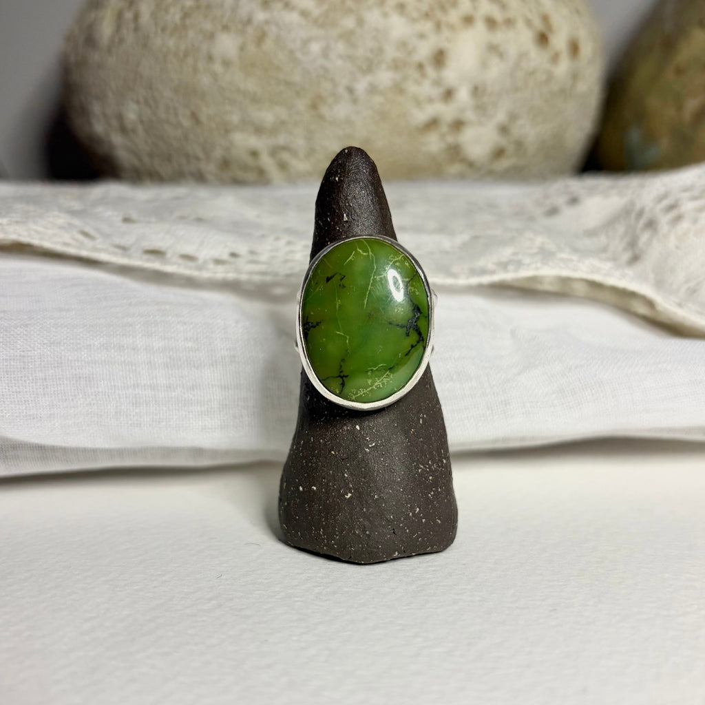 Statement Turquoise Ring | Size 8.25 / Size Q