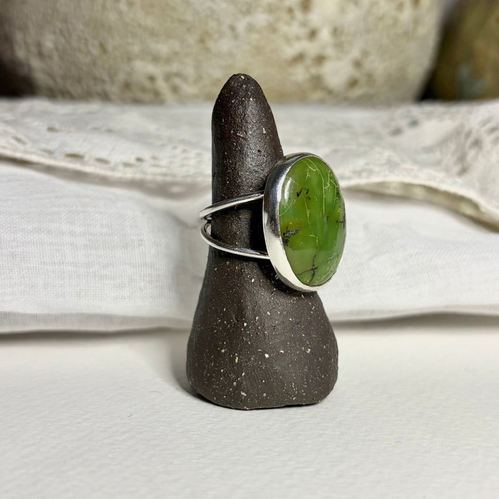 Statement Turquoise Ring | Size 8.25 / Size Q