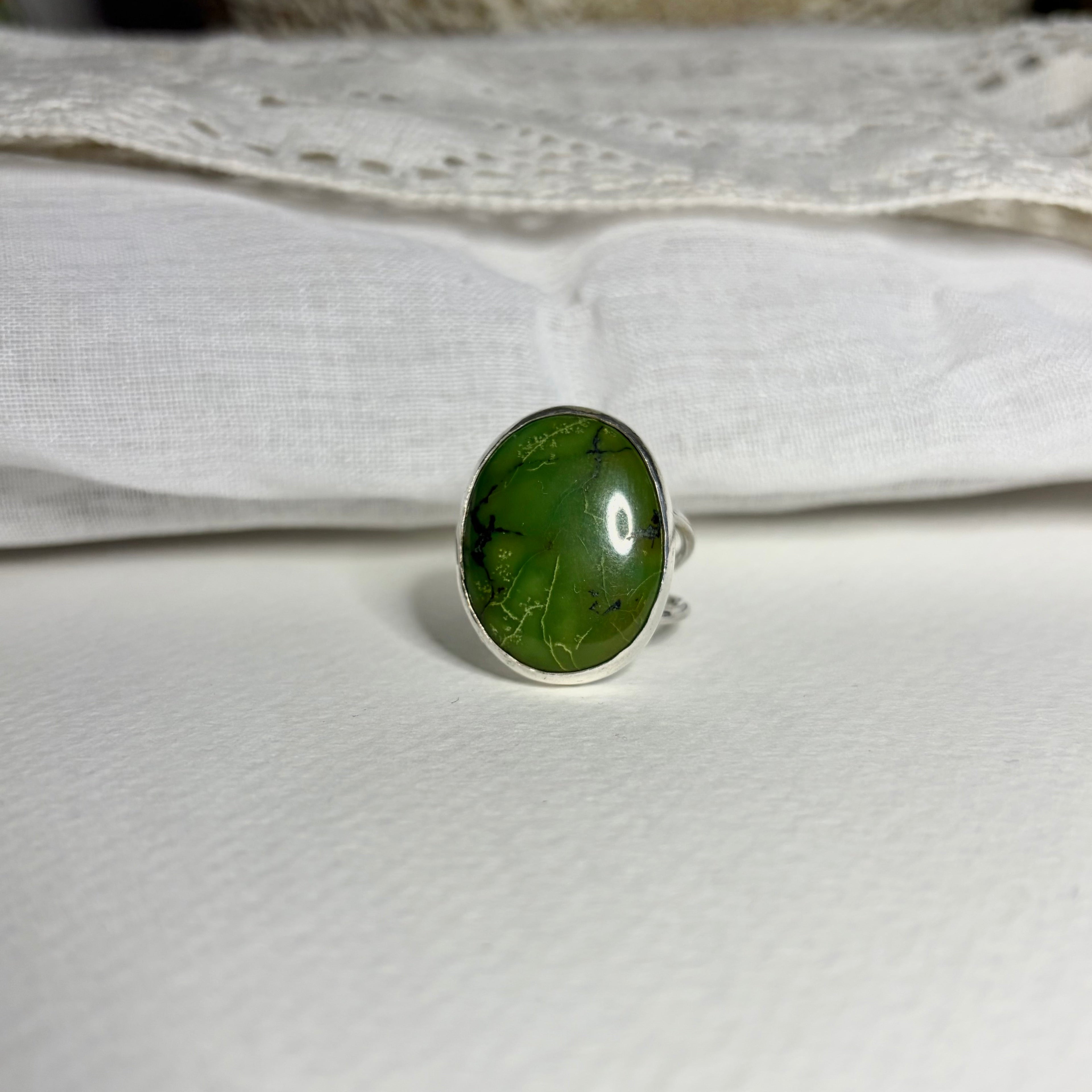 Statement Turquoise Ring | Size 8.25 / Size Q