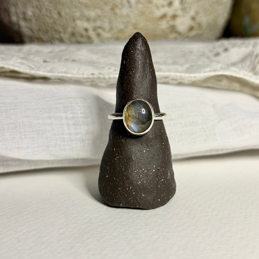 Labradorite Ring | Size 8.5 / Size Q 1/2