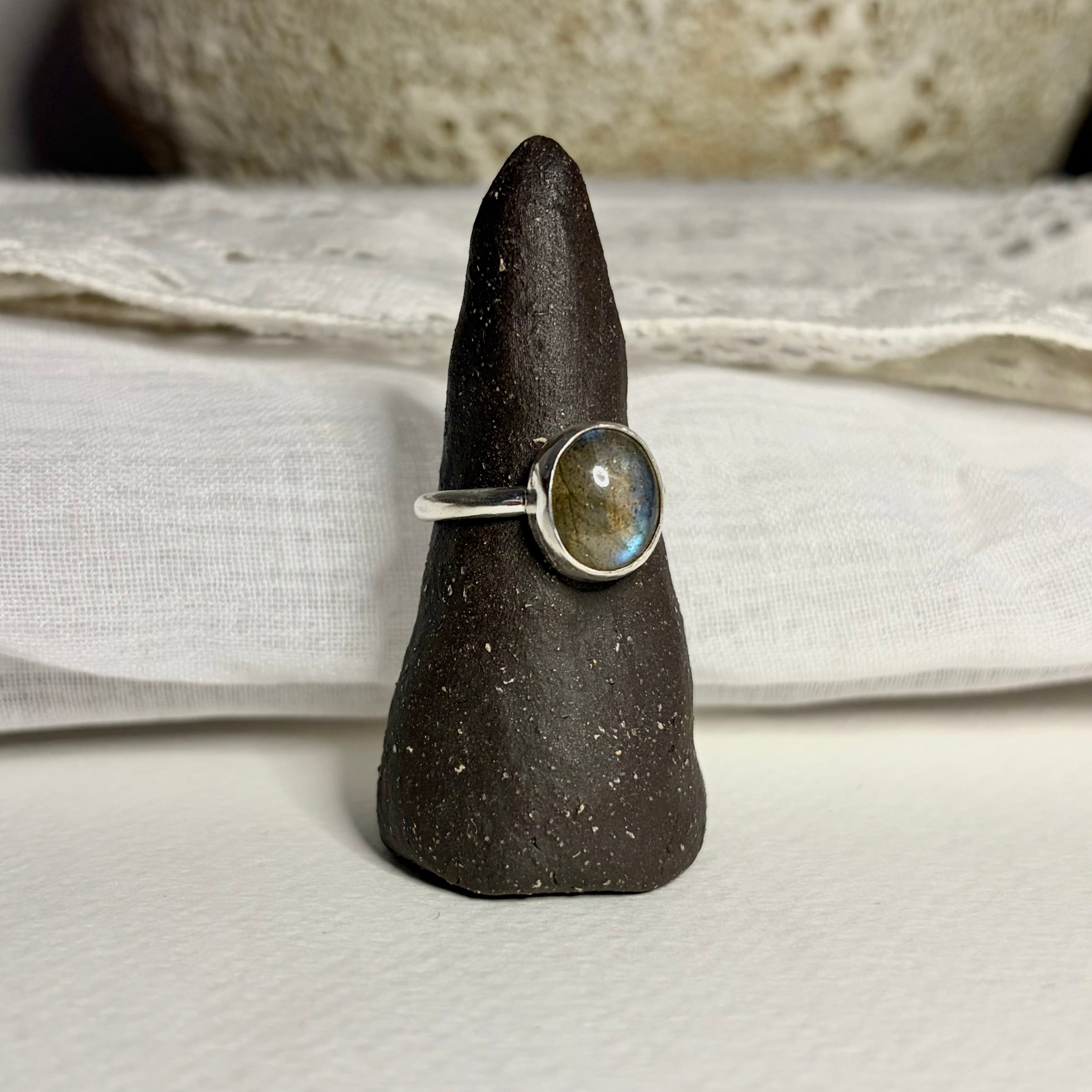 Labradorite Ring | Size 8.5 / Size Q 1/2