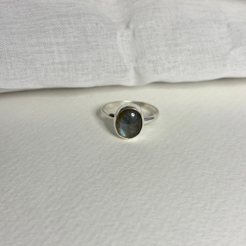 Labradorite Ring | Size 8.5 / Size Q 1/2
