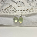 Prehnite Dangle Earrings