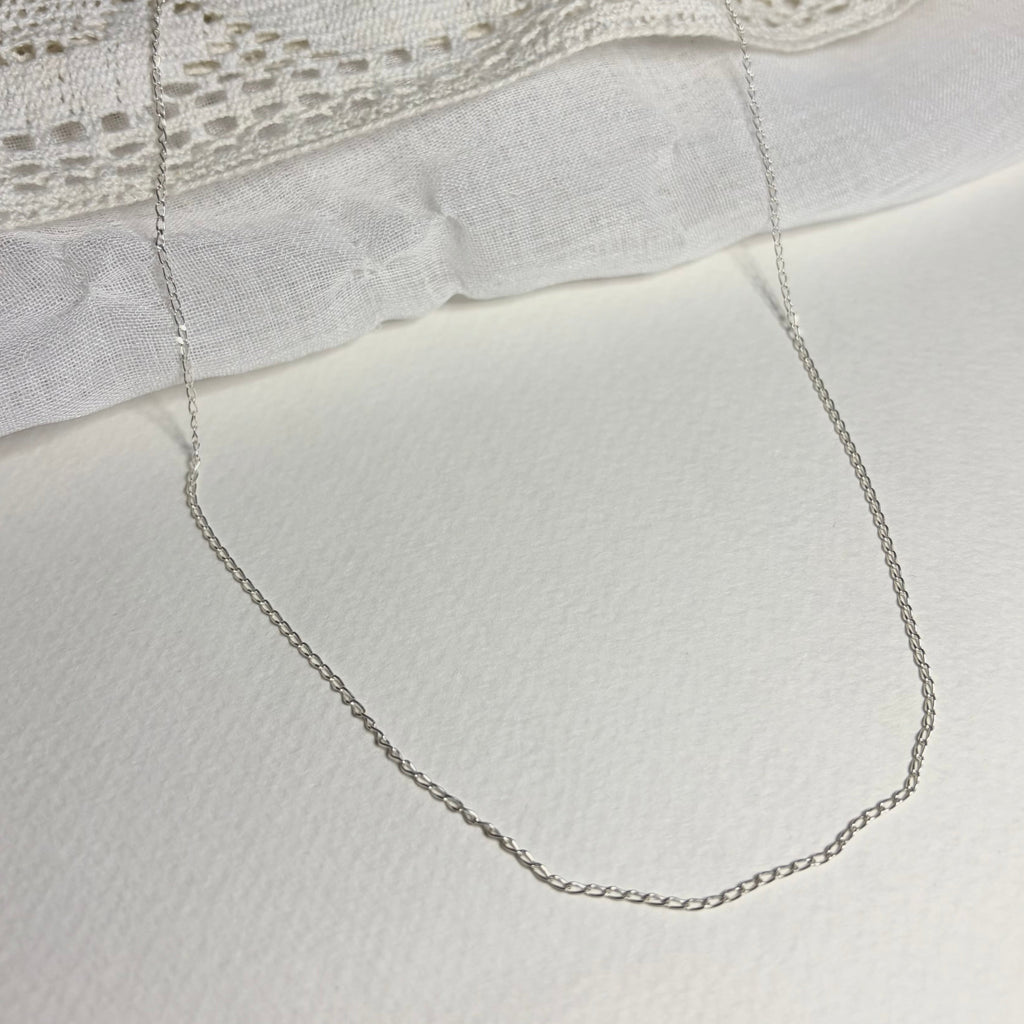 45cm Dainty Sterling Silver Chain