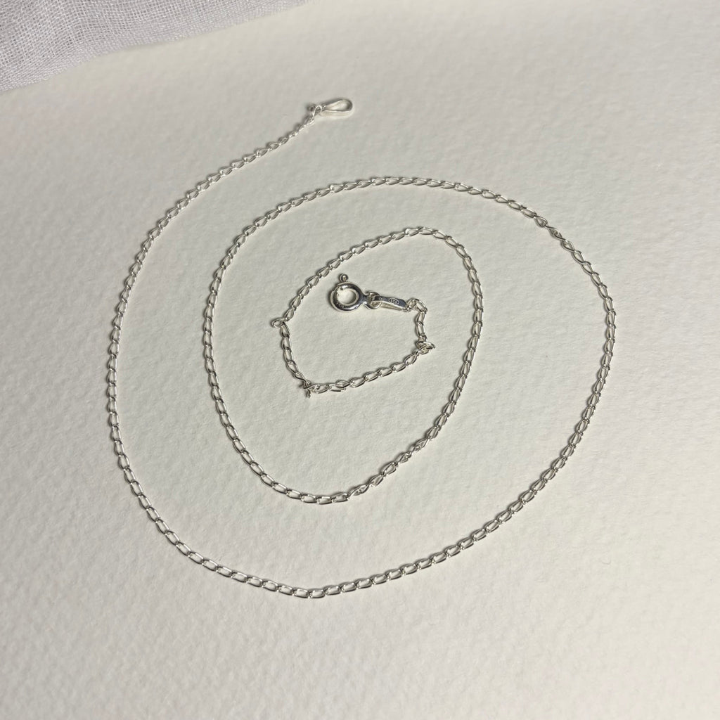45cm Dainty Sterling Silver Chain