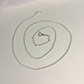 45cm Dainty Sterling Silver Chain